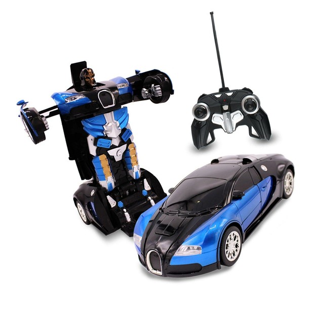 transforming robot radio controlled car