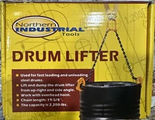 Northern industrial Tool Drum Lifter
