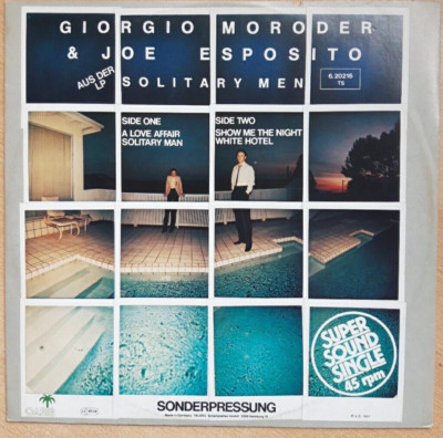 Giorgio Moroder & Joe Esposito - A Love Affair  - 12'' Maxi -63- near mint
