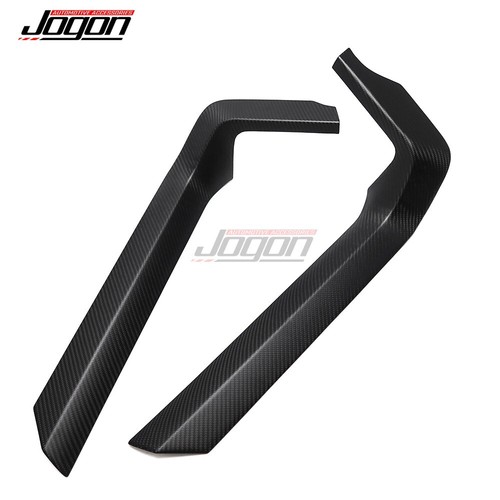 Matte Carbon Console Side Panel Trim For Ford F-150 F150 King Ranch Raptor R 21+ - Picture 7 of 10
