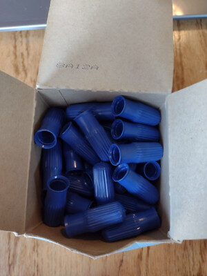 3M Scotchlok Type B Electrical Spring Connector, 50 per Pack, Blue Flexible Wire