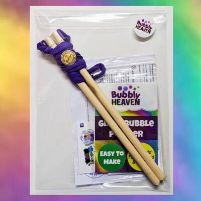 Giant Bubble Wand Kit - Starter Sets - Big Bubbles Refill Solution ...