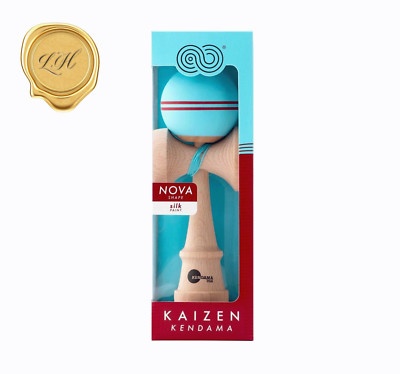 Kendama USA   Kaizen Kendama   NOVA Silk Paint Mizu