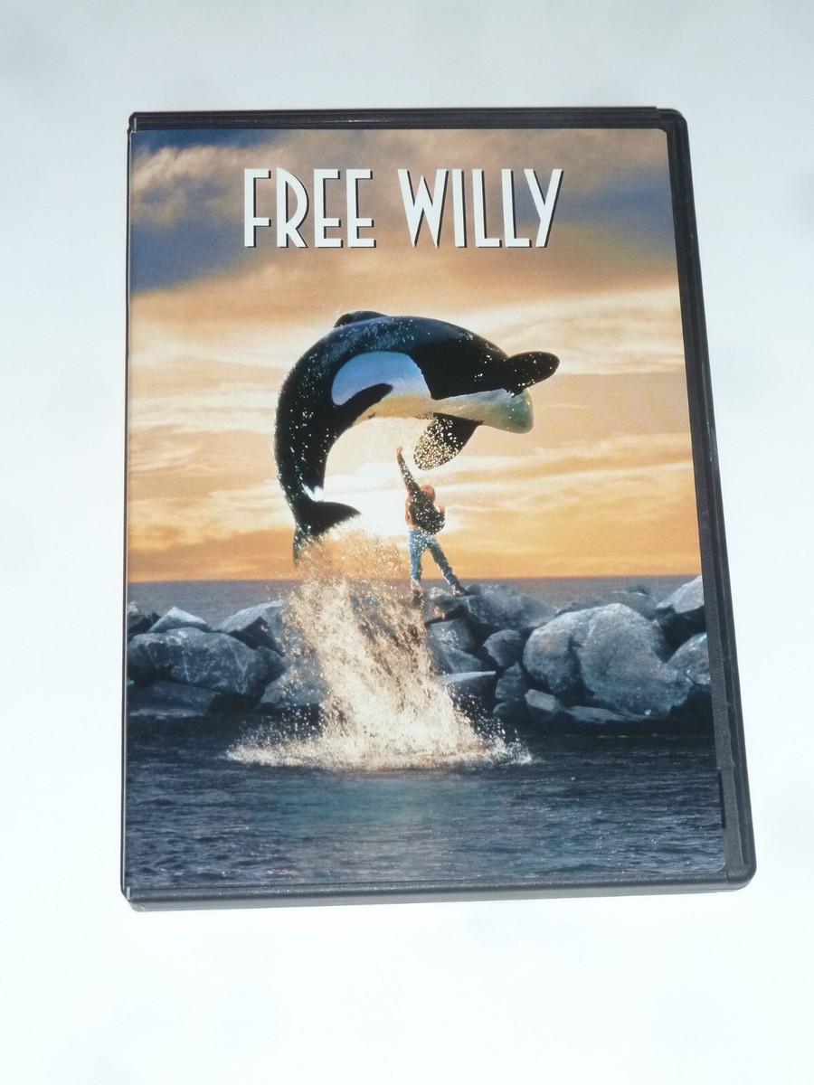 Free Willy DVD 1993 family movie Jason James Richter Keiko the
