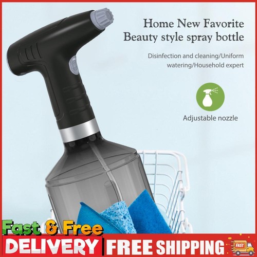 900ml PET Spray Bottle USB Rechargeable 1200mah Battery 8h Working Time for Lawn eBay