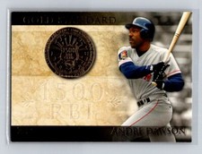 2012 Topps #GS-19 Gold Standard Andre Dawson Boston Red Sox