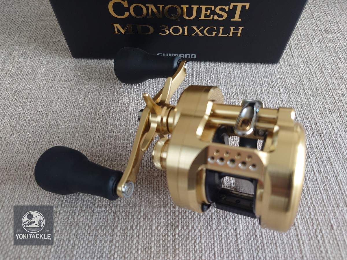 Shimano 23 CALCUTTA CONQUEST MD 301XGLH Baitcasting Reel Shipping
