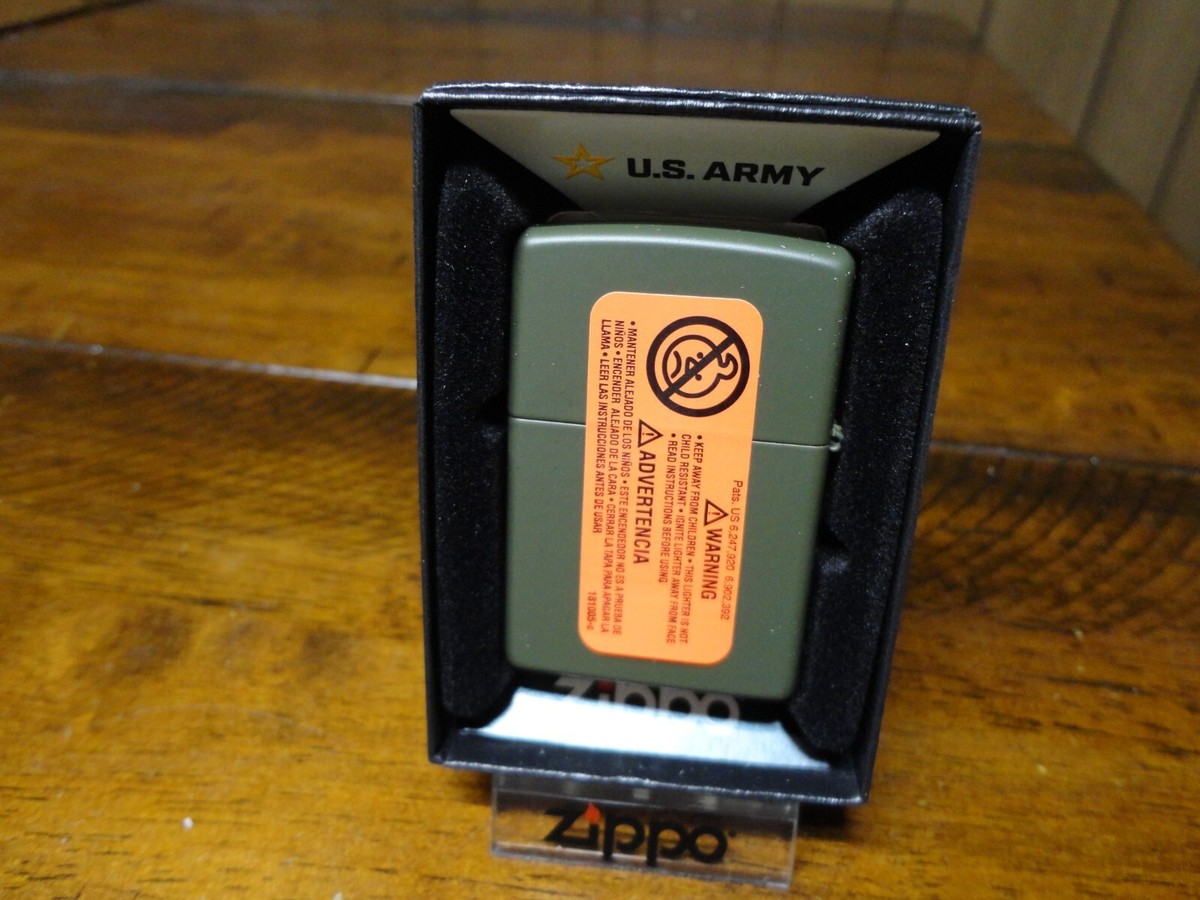 zippo ジッポーU.S. ARMY特別限定品LIMITED EDITION Zippo United States Army® Emblem Satin Chrome Windproof