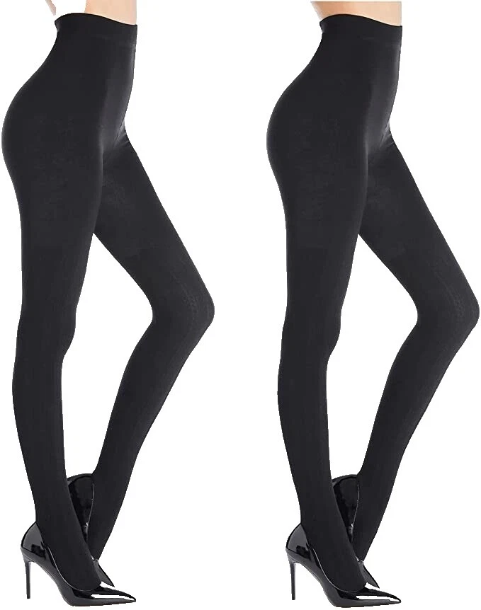 Medias de lana a rayas y Medias para Mujeres