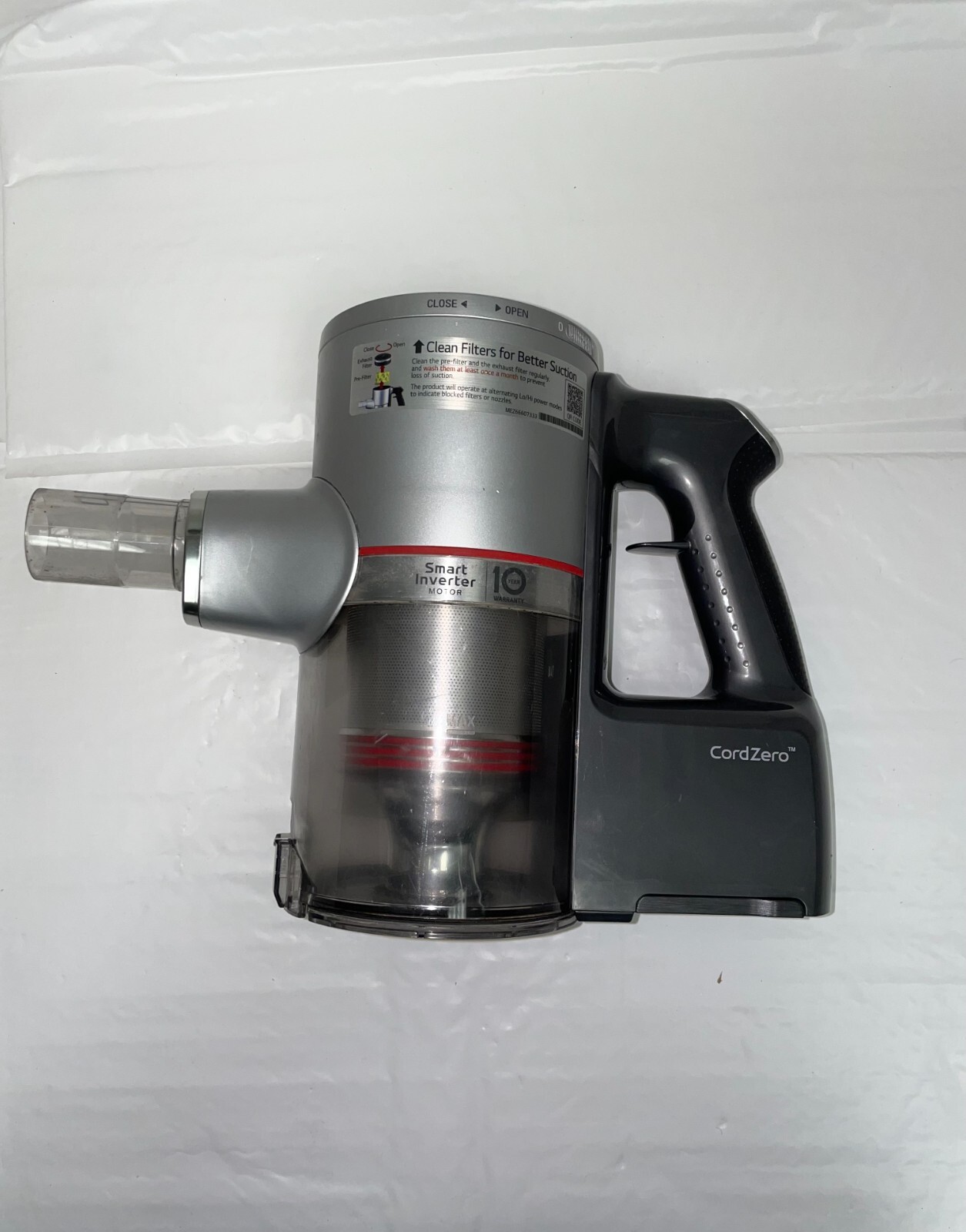 Genuine LG CordZero A906sm Handheld w/ Dust Bin No Battery