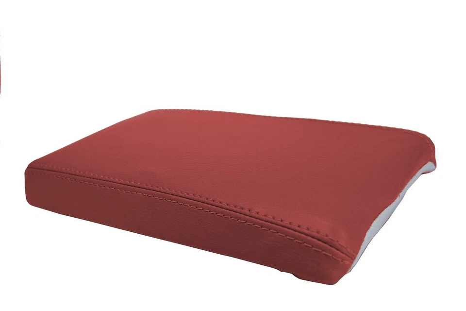 Tapa de consola de cuero para Nissan 300ZX 84-89 rojo 12x9 Foto 3 de 4