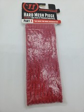 Warrior Red Colored Hard Mesh Piece Part A One Size Neon Farbe Rot B135