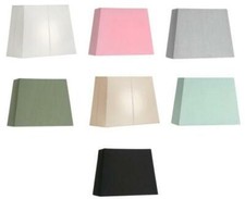 Rectangular Pyramid Fabric Lampshade Floor Light Table Lamp Shade Multi Sizes an