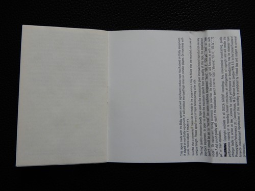 ELGAR - SERENADE,INTRODUCTION - MARRINER/ST. MARTIN IN THE FIELDS 1988 CASSETTE - Picture 6 of 6