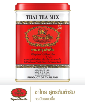 ChaTraMue Original Thai Tea, original recipe, canned, 50no's