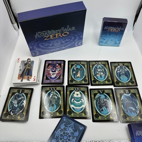 Record Of Agarest War Zero Limited Edition 2 Deck of Cards and Box (No PS3 Game) - Picture 10 of 11