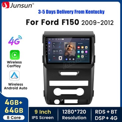 Carplay Android15 4+64GB For Ford F-150 F150 2009-2012 Car Stereo Radio GPS Navi