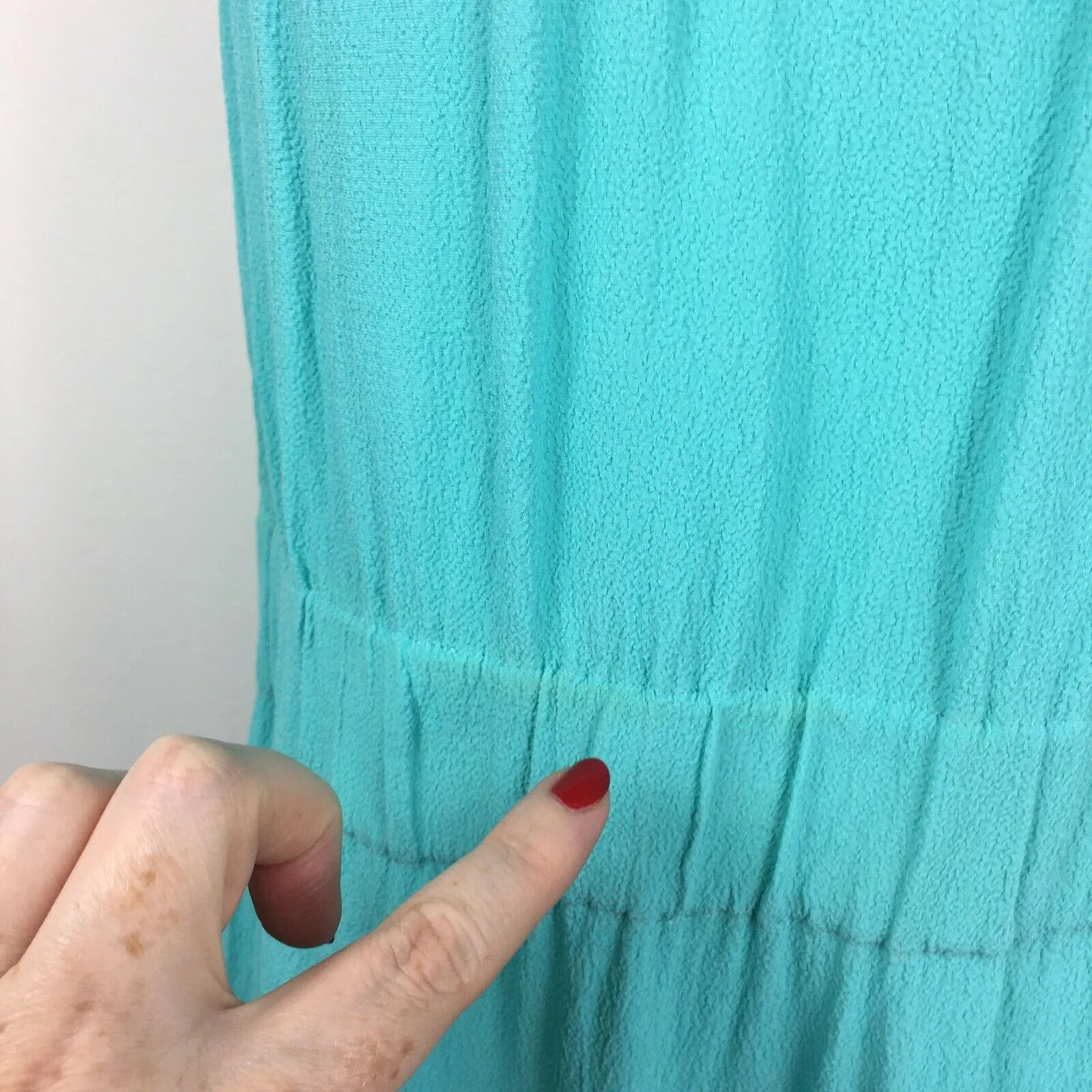 Kate Spade Dress 8-10 UK Aqua Blue Green Halter thumbnail 7