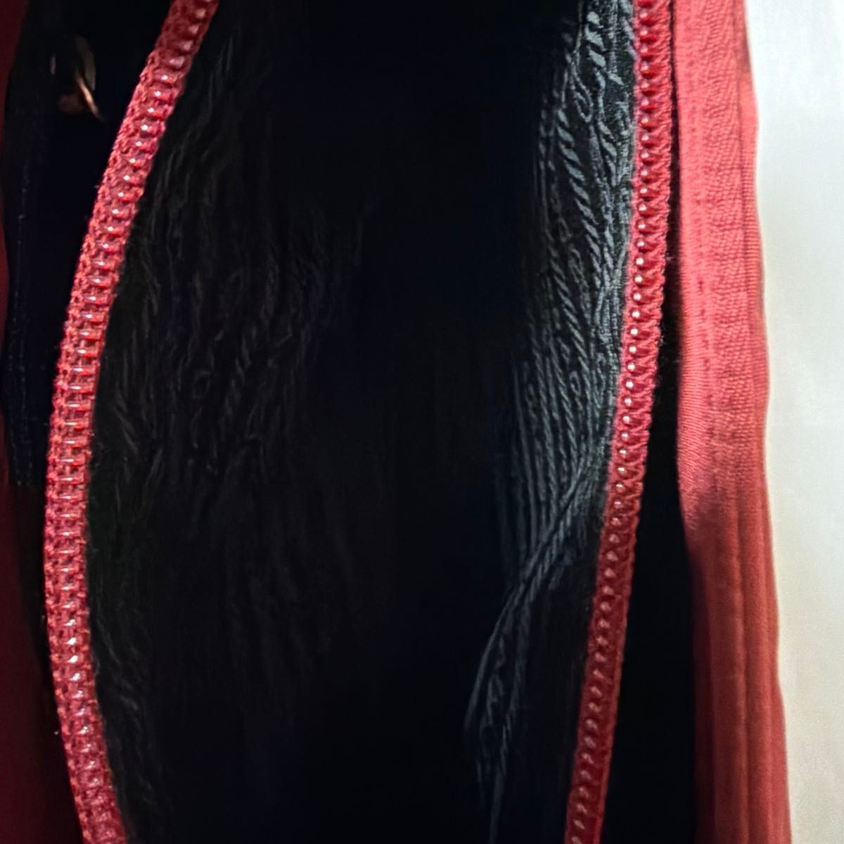 PRADA Nylon Tote Bag Burgundy Red Triangle Logo Milano USED from JP #SD thumbnail 7