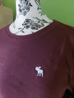 Tshirt,Langarmshirt , Abercrombie Kids ,15/16 ,bordeaux, Neuwertig  