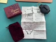 Vintage Engineer Directional Compass 12BX Made In Japan with Original Box