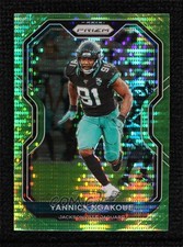 2020 Panini Prizm Neon Green Pulsar Prizm Yannick Ngakoue #99 0r8j