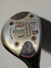 Vintage Wilson Staff II 4300 Driver, RH, Epoloc Face, Steel Shaft