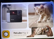 Petcube Play 2, Pet Camera w/ built-in certified laser toy, 2-way audio,| NEW