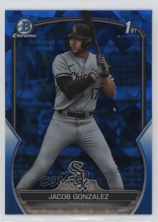 2023 Bowman Chrome Draft Sapphire Edition Jacob Gonzalez #BDC-167 0nt0