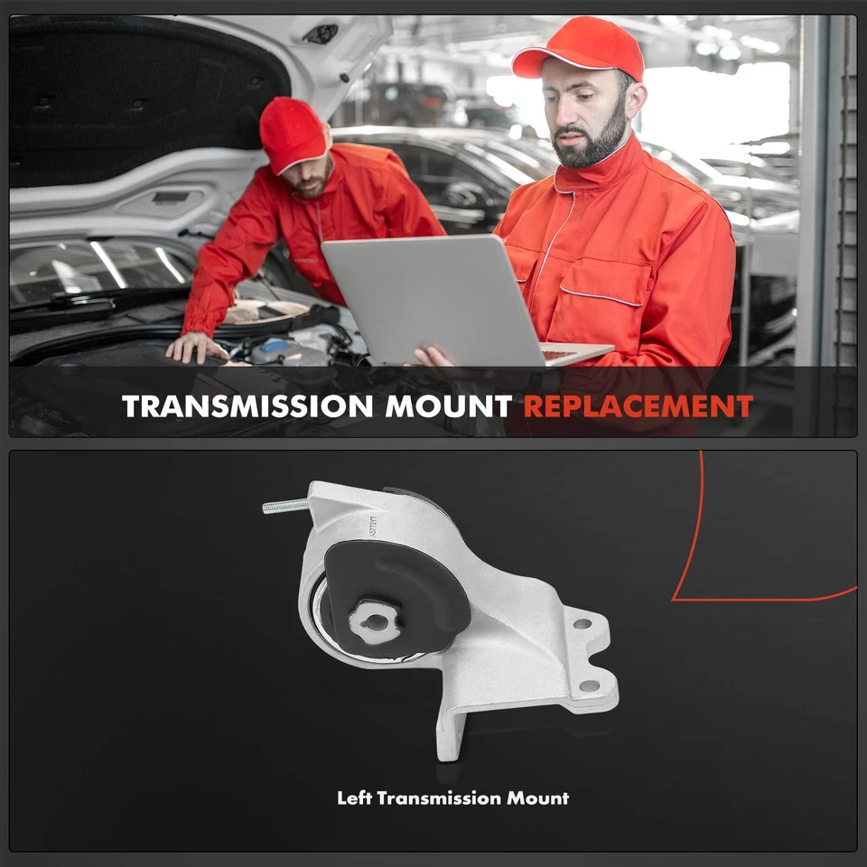 LH Transmission Mount for Ford Special Service Police Sedan Taurus Lincoln MKT Foto 2 de 4