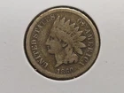 1860 Philadelphia Mint Indian Head Cent 1C Penny Round Bust