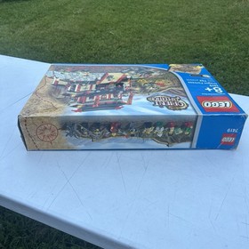 LEGO 7419 Orient Expedition Dragon Fortress COMPLETE Box Instructions Cards RARE