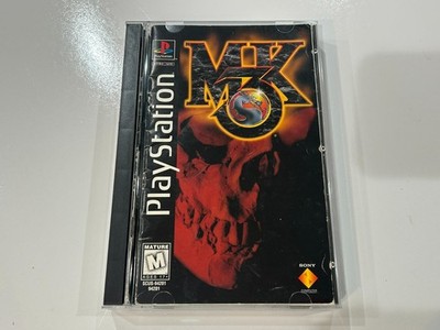 Mortal Kombat 3 Long Box (PlayStation PS1) MK3 Complete in Box w Manual, Foam VG