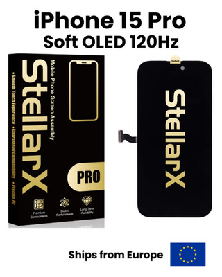 iPhone 15 Pro Soft OLED Display 120Hz IC Swap No Unknown Part Message New