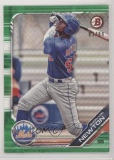 2019 Bowman Draft Green 93/99 Shervyen Newton #BD-169 0c6