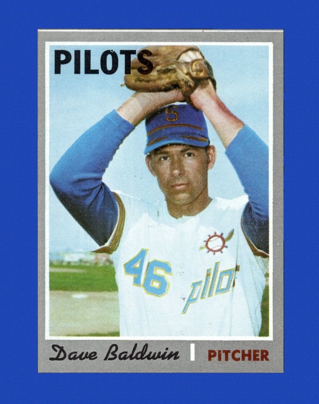 1970 Topps Set-Break #613 Dave Baldwin NR-MINT *GMCARDS*