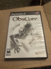 DreamCatcher Obscure Sony PlayStation 2 Survival Horror Action 2004 Manual ps2
