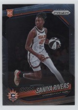 2025 Panini Prizm WNBA Saniya Rivers #131 Rookie RC 1sh2