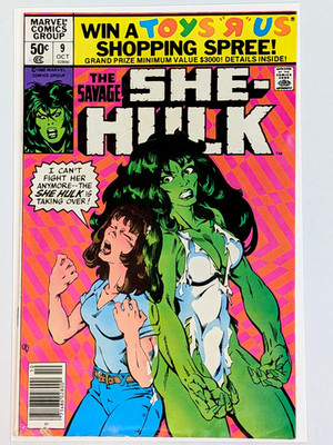 The Savage She-Hulk Vol. 1 Issue #9 (1980)  FN - Marvel Comics 1980
