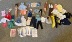 Mattel Barbie and Ken Dolls Set with Clothes and Accessories 1960s-70s Vintage