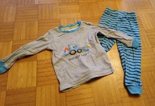 Nachtwäsche Nicki Schlafanzug Frottee 104 Poco Piano Jungen