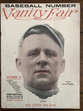 1912 Vanity Fair Baseball Number Magazine John McGraw Cover Christy Mathewson