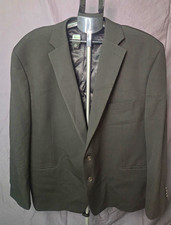 Michael Kors Gray Solid Tuxedo Blazer FR 54 2-Button Notch Lapel Pockets
