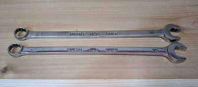 (2) Mac Tools - Knuckle Saver 1/2  Long Combination Wrench 12 Point  - CL16LKS