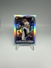 Cam Schlittler 2026 Bowman Chrome Red RC rookie card #53 New York Yankees SP
