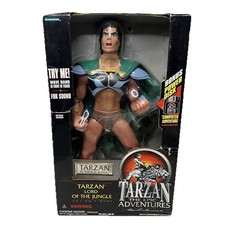 Tarzan Jungle King 15 inch Figure 1995 Trendmasters Tarzan Epic Adventures