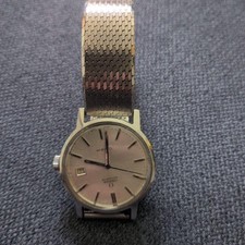 Omega Geneve Automatic Watch with Silver Mesh Band From Japan