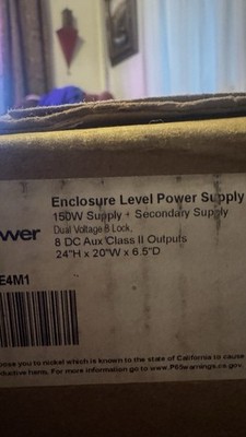 LIFESAFETY POWER FPO150 - B100C  FLEXPOWER 150W Enclosure Lever Power Supply
