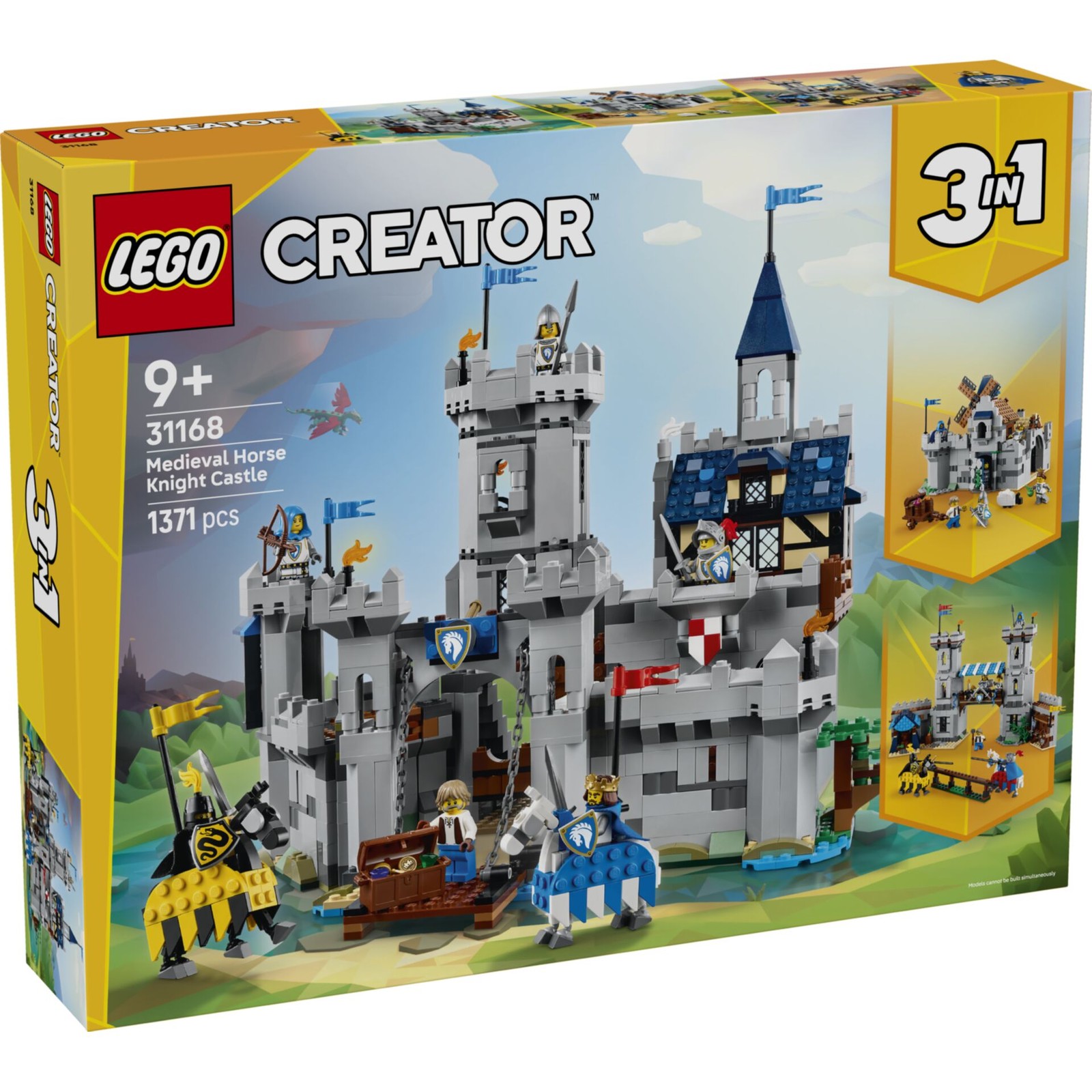 LEGO Creator 3 en 1 31168 Château du chevalier médiéval - Image 2