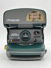 Polaroid One Step Express Green 600 Instant Film Camera Vintage